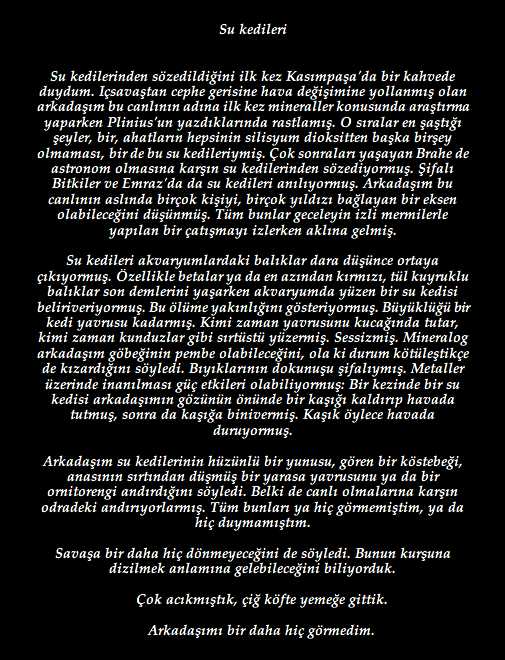 Su Kedileri
